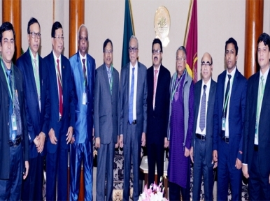 রাষ্ট্রপতির সাথে সাক্ষাৎ করলেন নোবিপ্রবি প্রতিনিধি দল